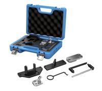 tivekeo Kfz Motor Einstellwerkzeug Kompatibel mit Citroen Peugeot Opel 1.2 GDI PureTech, 7-teiliger Set Zahnriemen Motor Timing Tool Kit, Motor Nockenwelle Arretierwerkzeug Kfz Werkzeug