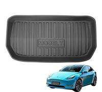 TLECTRIC Kofferraummatte für Tesla Model Y 2022-2024 - Passgenau Wasserdicht Hoher Rand Für Frunk Kofferraum Vorne