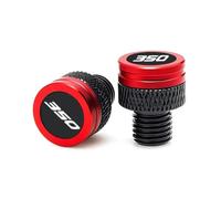 TLYSMG 2 Stück Spiegelkappen Loch Schrauben Motorrad Bolzen M10 x 1,25 für Honda 350CC fürza ADV fürZA CB CBR CBF CRF NC NSS 350 - Zubehör-350_a