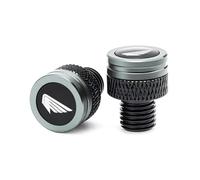 TLYSMG 2 Stück Spiegelkappen Loch Schrauben Motorrad Bolzen M10 x 1,25 für Honda Hornet NT1100 CBR650R CBR400R CB500 Shadow PCX VFR750 XADV fürza 750 Monkey Zubehör-für_f