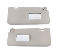 TLYSMG Auto Sonnenblende, Linke&Rechts Fahrerseite Sonnenblende Passt für Nissan Versa 2007-2012 für Nissan Tiida 2004-2012-Gray 1 Pair