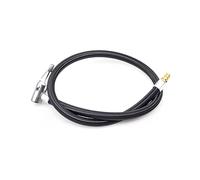 TNSRAY Ventilverlängerung Set, 50cm Reifenfüller Schlauch, Reifenfüllschlauch Autoventil Adapter für Auto Fahrrad Motorrad Kompressor, Auto Reifenfüllschlauch, Gummischlauch Inflator Schlauch