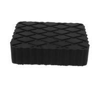 TOBBOMEY Schwarze Gummiauflage für Wagenheber Stoßdämpfend Heavy Duty Stabilizer Pad Langlebig rutschfest für Hydraulische Jack Pads und Wohnmobil Hubstützen Tragbar