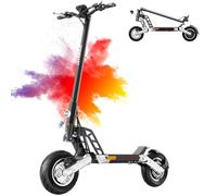 TODIMART G2 E Scooter mit Straßenzulassungs, Reichweite bis zu 60-65 km, Maximale Belastung 150KG Offroad-Reifen 10 Zoll Faltbarer tragbarer Elektroroller-2025 ABE Neu