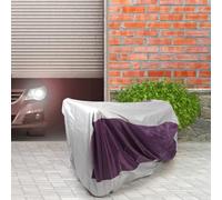 TOGEVAL Motorradabdeckung UV Beständig Kratzfeste Elektromobil Abdeckplane XL Wetterfeste Schutzhülle gegen Regen Sonne und Staub Passend für Outdoor Motorräder