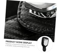 TOGEVAL Pu Leder Auto Brillenhalter mit Kohlefaser textur Praktischer Clip für Sonnenbrillen und Lesebrillen Einsetzbar Am Auto Sonnenblendenhalter Langlebig und Einfach zu Befestigen