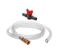 TOKIDNY Automatische Absaugpumpe mit Metallanschluss Kraftstoff Öl siphonschlauch Schlauchlänge Inklusive Schelle und Schalter Vielseitig für Benzin Öl und Wasser für Kfz wartung