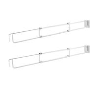 Tomantery Die Verstellbare Eck-Aufbewahrungsstange für Wohnmobile aus Edelstahl Verhindert das Herunterfallen von Gegenständen für Reisende, Wohnmobile, Anhänger, Yachten