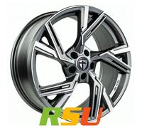 Tomason AR1 anthracite diamond polished 8.5x19" ET25 LK5 112 ML 66.6 Alufelge...