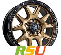 Tomason Tomason TN Offroad II bronze/black 8x18 ET45 - LK5/114.3 ML72.6 Alufelge bronze