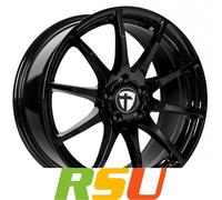 TOMASON TN1 black painted 6.5Jx16 5x108 ET40