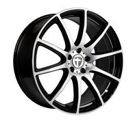 Alufelge TOMASON TN1 FLOW Einteilig Black Polished 9.00 x 20 ET 45.00 5x120.00