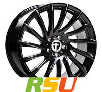 Tomason, TN16, 8,5x20 ET45 5x112 72,6, black painted
