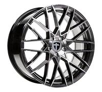 ALUFELGEN TOMASON, TN19, 8,5X20 ET45 5X112 72,6, DARK HYPER BLACK POLISHED
