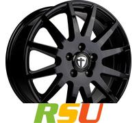 Tomason TN1F black painted 7,5x17 ET 64 LK 5 118 Alufelgen 17 Zoll