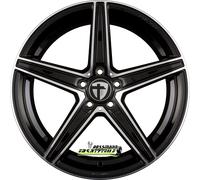 Tomason TN20 black polished 8.5x19 ET45 - LK5/108 ML72.6 1300000038 Felgen