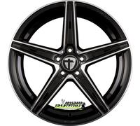 Tomason TN20 black polished 8.5x19 ET45 - LK5/114.3 ML72.6 Felge Alu
