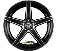 Tomason Alufelge TN20 schwarz poliert 8.5Jx20 5x112 ET30 ML72,6