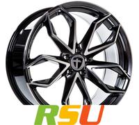 Tomason Tomason TN22 dark hyperblack polished 8.5x20 ET45 - LK5/108 ML72.6 Alufelge schwarz