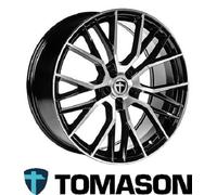 Tomason, TN23, 9,5x20 ET30 5x120 72,6, black diamond polished