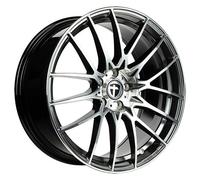 Tomason TN26 Light dark hyperblack polished 8.5x20" ET45 LK5 108 ML 72.6 Aluf...
