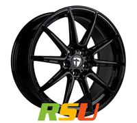 Tomason TN27 Superlight black painted 8.5x19" ET45 LK5 114.3 ML 72.6 Alufelge...