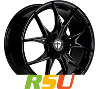Tomason TN29 Superlight black painted 8.5x19" ET45 LK5 114.3 ML 72.6 Alufelge...