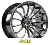 Tomason TN9 hyperblack diamond polished 8.5x19" ET45 LK5 112 ML 72.6 Alufelge...