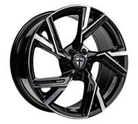 ALUFELGEN TOMASON, AR1, 8X18 ET43 5X112 66,6, BLACK DIAMOND POLISHED