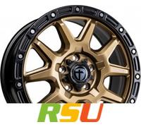 Tomason Tomason TN Offroad II bronze/black 8x18 ET45 - LK5/114.3 ML72.6 Alufelge bronze
