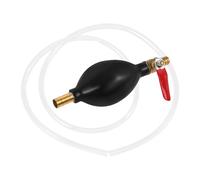 TOMETURE Manuelle Ölpumpe aus Silikon für Benzin und Wasser Leichte und Hochfeste Absaugpumpe für Innen und Außenbereich zum Umfüllen von Flüssigkeiten