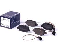 TOMEX Brakes Bremsbeläge Bremsbelegsatz hinten passend für Fiat 500