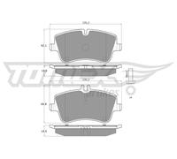 TOMEX Brakes Bremsbelagsatz Scheibenbremse TX 12-78 für R171 MERCEDES W203 Model