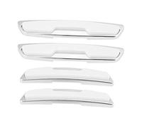 Tomotato 4 Stück Auto Gummi Türkantenschoner, Autotür Kantenschutz Selbstklebend Autotürschutzstreifen Anti Kratzer Dekorative Streifen zum Schutz vor Kollisionen für Autos, LKW, SUV (Weiß)