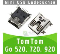 ✅ TomTom Go 520 720 920 Mini USB DC Buchse Ladebuchse Strombuchse Port Navi