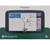 Tomtom Camper Navi GO Camper Tour (6 Zoll großes Display mit Wohnmobil- und Wohnwagen-POIs, Updates über Wi-Fi, Tomtom Traffic, Europakarten, dynamischer Fahrspurassistent)