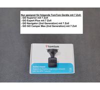 Tomtom Magnetische Premium Navi Halterung, kompatibel mit ausgewählten Tomtom Modellen mit 7"-Bildschirm und USB-C-Anschluss (Siehe Kompatibilitätsliste unten)