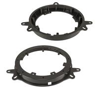 tomzz Audio 2855-006 Lautsprecherringe Adapter Halterungen kompatibel mit Toyota CH-R Celica Corolla Prius Yaris Lexus uva für 165mm DIN Lautsprecher