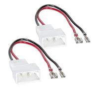 tomzz Audio 7108-000 Lautsprecheradapter (2er Set) auf DIN kompatibel mit Citroen C1 Peugeot 107 Toyota Aygo Mitsubishi ASX Space Star Outlander Pajero Armaturenbrett