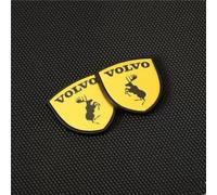 TonBE Auto Emblem Abzeichen für Volvo C30 2006-2013, Metall Emblem Logo Frontkoffer Heckkoffer Emblem Heckklappen Kühlergrill Logo Dekoration Styling Zubehör,J