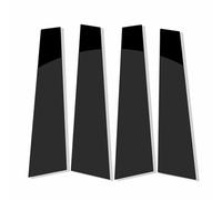 TONMHXA Kompatibel Mit Porsche Für Panamera 2009 2010 2011 2012 2013 2014 2015 2016 Autotürsäulen-Seitenfensterabdeckungsaufkleber Aufkleber Aufkleber Für Die B-Säule