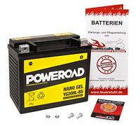 TOP Gel-Batterie für Honda GL 1800 Goldwing, 2001-2011 (SC47) wartungsfrei, einbaufertig, startklar, inkl. 7,50€ Pfand