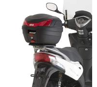 Givi Monolock Top Case Rear Rack Kymco Agility 50/125/150/200 R16+ One Size Black (Herstellerartikelnummer: SR6106)