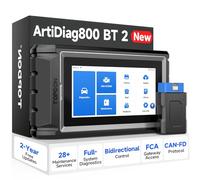 TOPDON ArtiDiag800BT Auto-Diagnosegerät, alle System-Scan-Tool mit 28 Wartungsdiensten, OBD2 Wireless Diagnose-Scanner, Öl-Reset/EPB/SAS/TPMS, AutoVin, kostenloses lebenslanges Upgrade