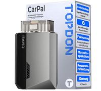 TOPDON Carpal-A, OBD2-Scanner, Alle System-Diagnose, drahtlose Bluetooth-Diagnose-Tool, Fahrzeug-Gesundheits-Check, Smog-Check, Reparatur-Leitfaden, Motor-Inspektion, Fahrzeug-Performance-Test