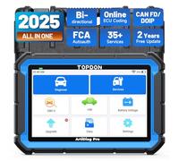 TOPDON Diagnosegerät Auto ArtiDiag Pro V2.0, Online-Codierung&Bidirektionale Steuerung, Vollständige Systemdiagnose auf OE-Ebene, 35+Servicefunktionen, 2 Jahre kostenloses Update