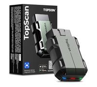 TOPDON TopScan Lite OBD2 Diagnosegerät Auto mit Bidirektionale Steuerung | 8 Rückstellung Service, für Alle Systeme, KI-Assistent, Aktive Test, 1 Jahr Gratis Update, CAN-FD, FCA/Nissan/Renault SGW