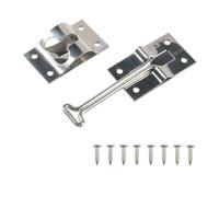 TopHomer Riegel für Wohnmobile, 304 Edelstahl Außenlenker mit Montageschrauben, Schwerlast-Schließsystem für Reisemobile, Motorrad-Anhänger und Landwirtschafts-Anhänger