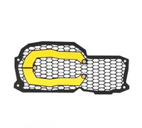 Topiky Motorrad-Scheinwerferschutzabdeckung, Edelstahl-Scheinwerferschutz für F800GS F650GS F700GS F800R F800GS Adventure, Moderne Lange Lebensdauer (YELLOW)