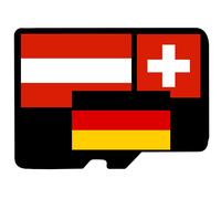 TOPO Karte 4GB microSD GPS D. A. CH. Geocaching BaseCamp Alpen GARMIN Navigation